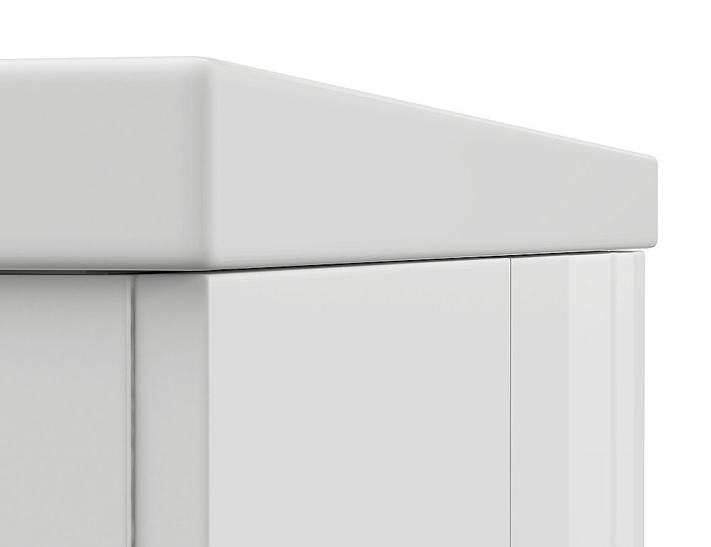 Мебель для ванной CERSANIT COLOUR 80 белая для ванной в интернет-магазине Sanbest