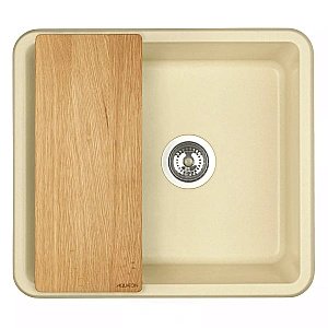 Мойка кухонная Акватон Беллис 57 шампань купить в интернет-магазине сантехники Sanbest