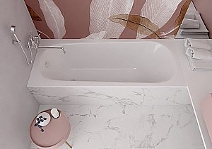 Ванна Aquatek Сигма 170x70 AQ8870F-00 белая купить в интернет-магазине Sanbest