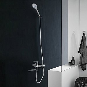 Смеситель для ванны Melana Stello 610305 сатин купить в интернет-магазине сантехники Sanbest