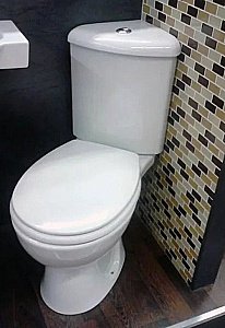 Унитаз Vitra Arkitekt 9754B003-7201 с бачком, с крышкой микролифт, белый купить в интернет-магазине Sanbest