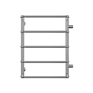 Полотенцесушитель водяной Terminus Стандарт П5 500x696 с боковым подключением 500 купить в интернет-магазине сантехники Sanbest