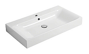 Раковина Kerasan Cento 70 353201*1 белая купить в интернет-магазине Sanbest