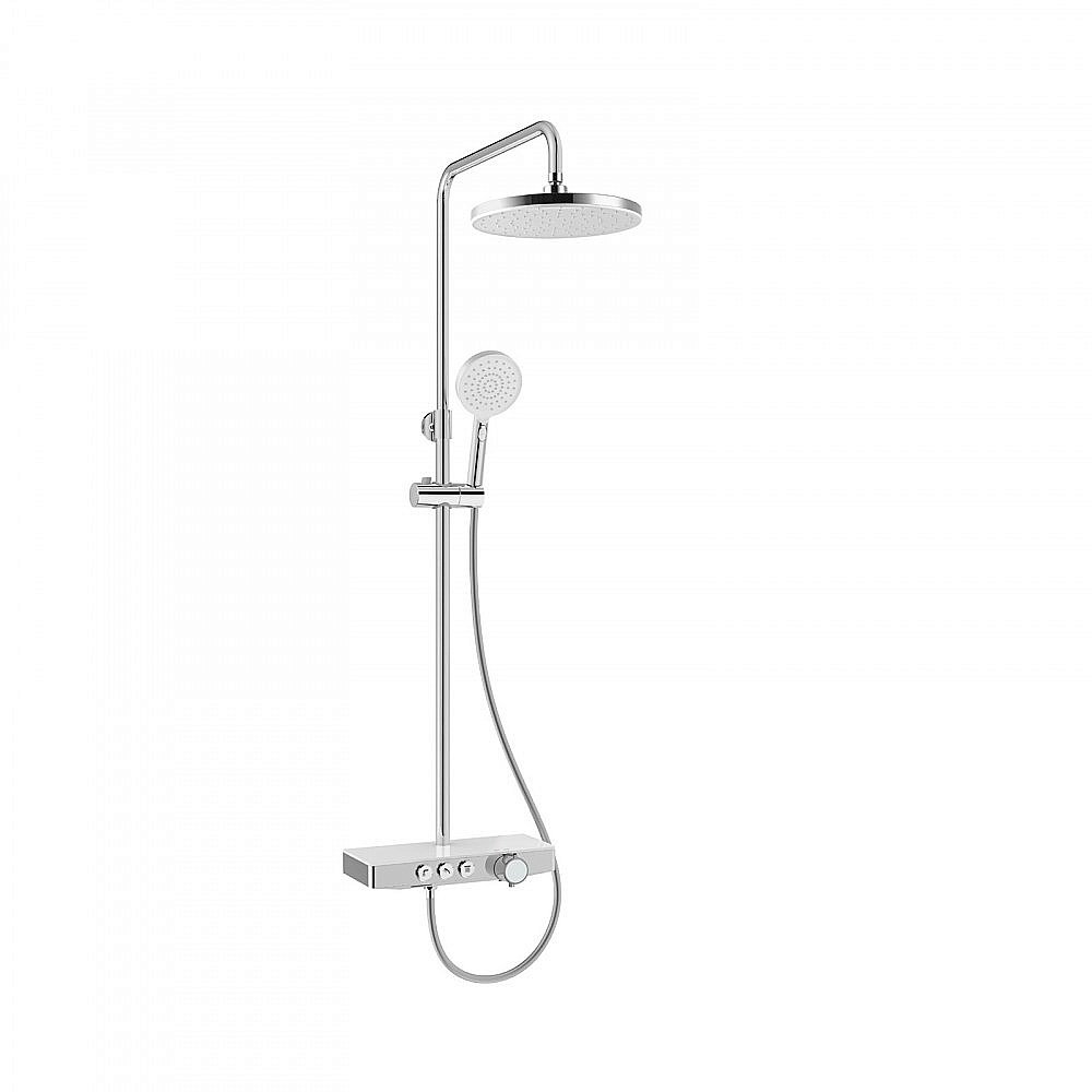 Душевая система BERGES MORANS 75001 хром купить в интернет-магазине сантехники Sanbest