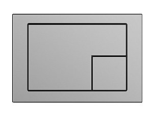 Кнопка для инсталляции Cersanit: CORNER 64107 хром матовый купить в интернет-магазине сантехники Sanbest