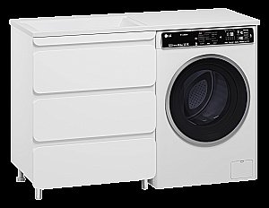 Тумба с раковиной Misty Чегет - 70 П-Чег-01070-01Н3Я (Раковина Гавана 130) белая для ванной в интернет-магазине Sanbest