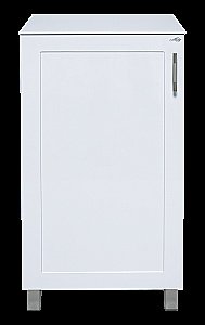 Полупенал напольный Misty Купер 50 П-Куп05050-031Л белый левый для ванной в интернет-магазине сантехники Sanbest