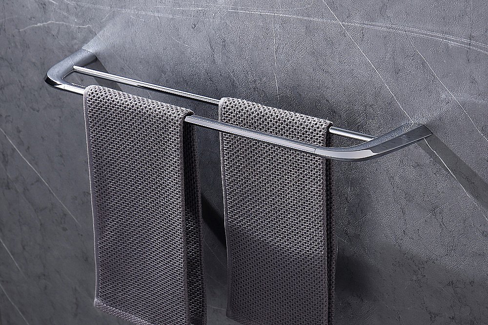 Полотенцедержатель двойной Abber NORD AA1553 60 хром купить в интернет-магазине сантехники Sanbest