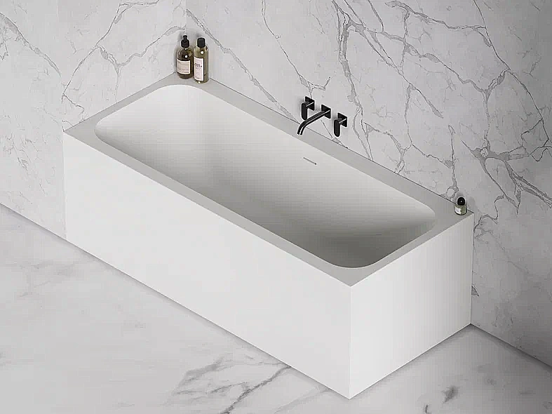 Ванна Salini ORLANDA S-stone 102027M 170x75 белая купить в интернет-магазине Sanbest