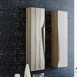 Пенал Aqwella Papyrus-wood 35 Pap-w.05.35/LIGHT светлое дерево для ванной в интернет-магазине сантехники Sanbest