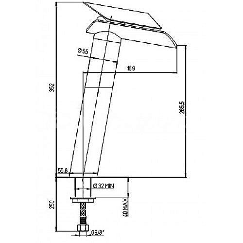 Смеситель для кухни PAINI Morgana 73CR579VRKM хром купить в интернет-магазине сантехники Sanbest