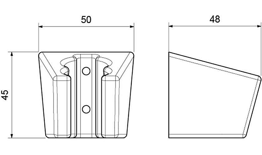 Держатель ручного душа Aquatek AQ2402MB черный матовый купить в интернет-магазине сантехники Sanbest