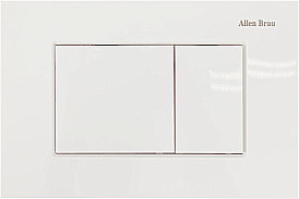 Кнопка смыва Allen Brau EVO S 9.2EV01.20 белая купить в интернет-магазине сантехники Sanbest