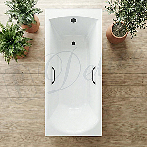 Ванна Delice Astra DLR330054RB-G 160х70 белая/ручки черные купить в интернет-магазине Sanbest