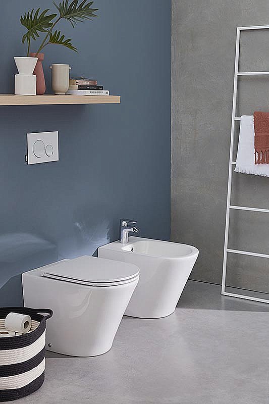 Биде напольное Jacob Delafon Rodin+ EBJ0002-00 белое купить в интернет-магазине Sanbest