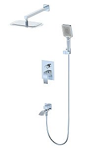 Душевая система встраиваемая WONZON & WOGHAND FIT, Хром (WW-88939009A-CR) купить в интернет-магазине сантехники Sanbest