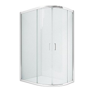 Душевой уголок NEW TRENDY NEW VARIA 100x80x165 K-0505 стекло прозрачное/профиль хром купить в интернет-магазине Sanbest