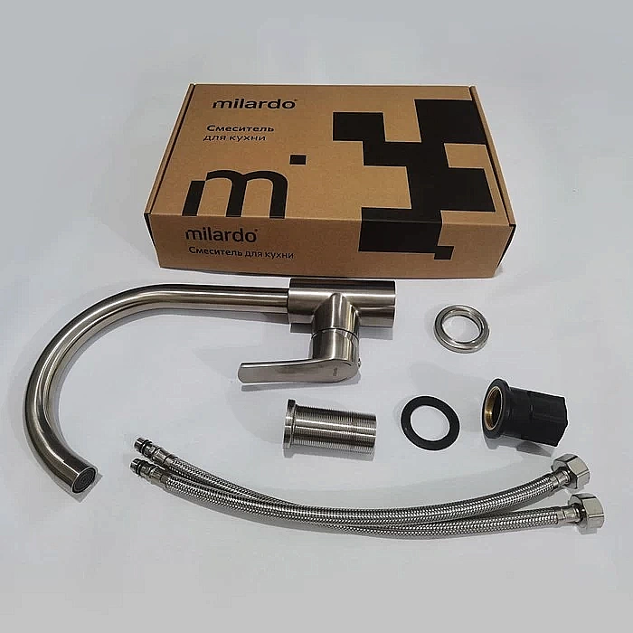 Смеситель для кухни Milardo Meal M01BNJ0M05 купить в интернет-магазине сантехники Sanbest