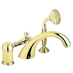 Смеситель для ванны Cezares ELITE-BVDM-03/24-M золото купить в интернет-магазине сантехники Sanbest