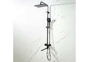 Душевая система Aquatek НИКА AQ2840MB черная матовая купить в интернет-магазине сантехники Sanbest