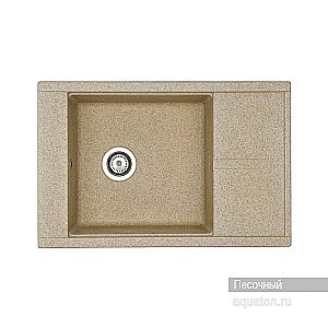 Мойка для кухни Акватон Делия 78 1A715132DE220 бежевый купить в интернет-магазине сантехники Sanbest