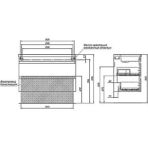 Тумба с раковиной Aquanet Нота new 100 335420 белая для ванной в интернет-магазине Sanbest