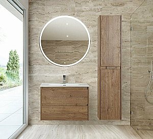 Шкаф Belbagno Kraft 160 33 Rovere Tabacco для ванной в интернет-магазине сантехники Sanbest