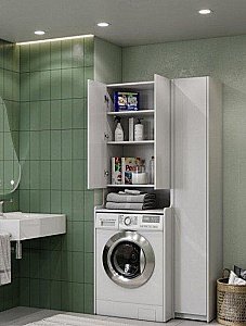 Шкаф-пенал для стиральной машинки Акватон Лондри 65 для ванной в интернет-магазине сантехники Sanbest