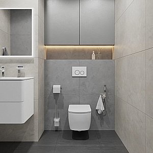 Кнопка для инсталляции Iddis Unifix UNI03WCi77 купить в интернет-магазине сантехники Sanbest