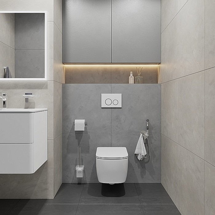 Кнопка для инсталляции Iddis Unifix UNI03WCi77 купить в интернет-магазине сантехники Sanbest