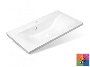 Раковина Эстет Бали 90 цвет по RAL c блестками купить в интернет-магазине Sanbest