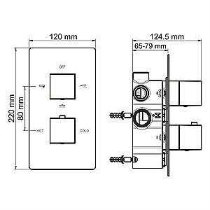 Смеситель для душа WasserKRAFT АIme 1544 купить в интернет-магазине сантехники Sanbest