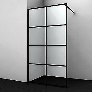 Душевая перегородка WasserKRAFT Glan 66W39 90x200 купить в интернет-магазине Sanbest