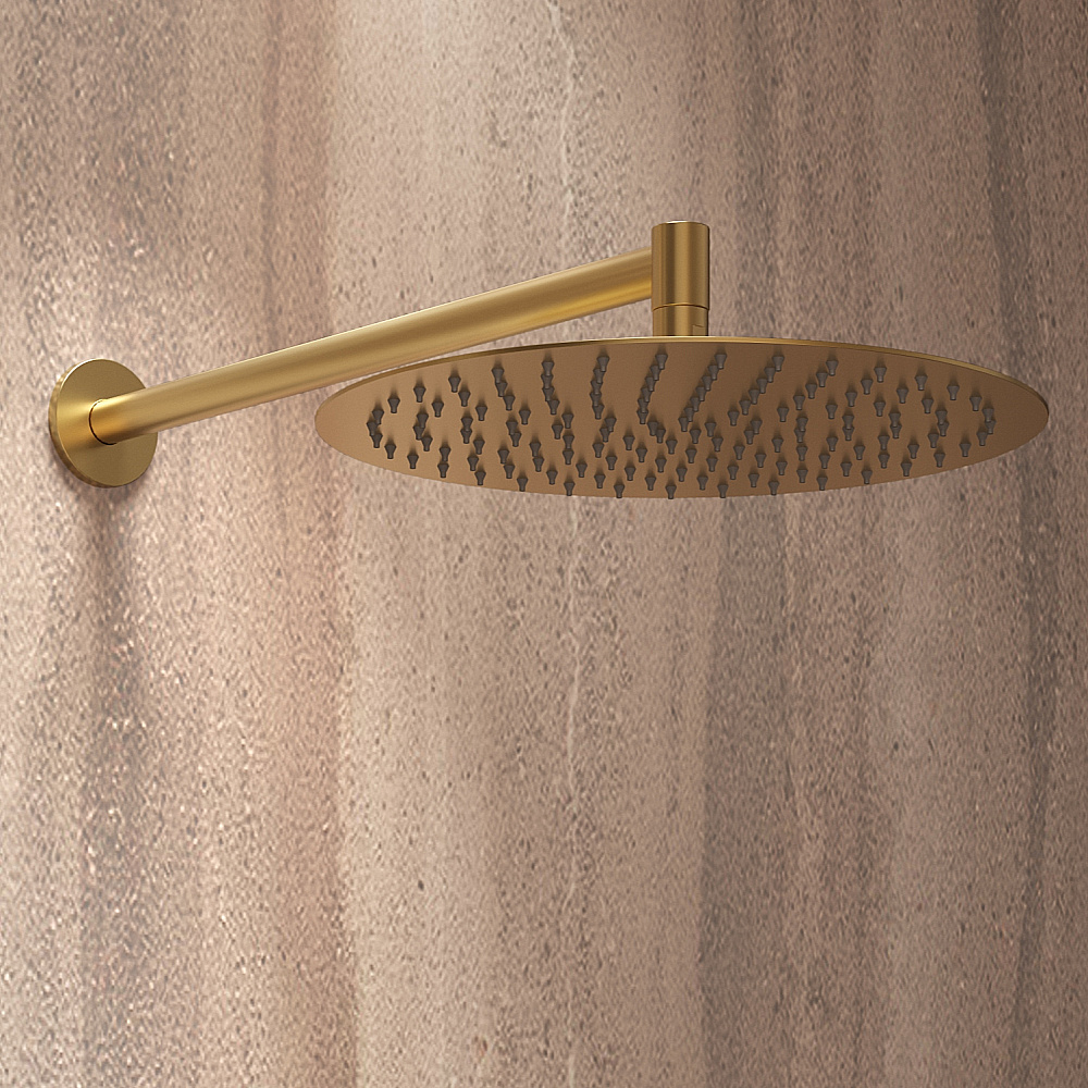 Душевая система Vincea Aura VSFW-6AU1BG брашированное золото купить в интернет-магазине сантехники Sanbest