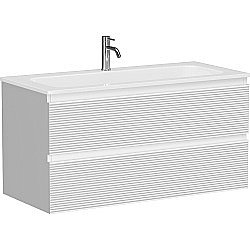 Тумба для раковины Sancos Folk 100 FL100W Bianco купить в интернет-магазине сантехники Sanbest