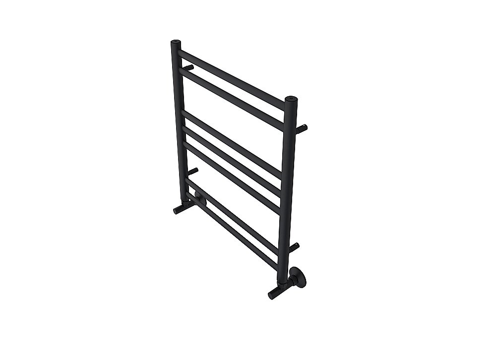 Полотенцесушитель водяной Aquatek Оберон AQ RO0760BL П7 50х60 черный муар купить в интернет-магазине сантехники Sanbest