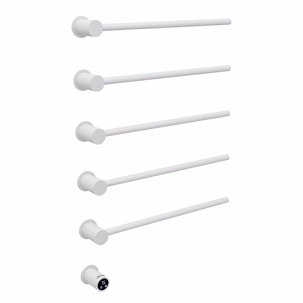 Полотенцесушитель электрический ABBER Charme AH4005MW белый матовый купить в интернет-магазине сантехники Sanbest