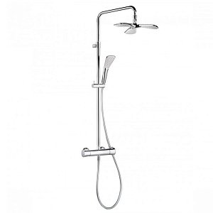 Душевая колонна Kludi Fizz Dual Shower System 670950500 купить в интернет-магазине сантехники Sanbest