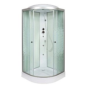 Душевая кабина DTO L 909  90х90 с гидромассажем купить в интернет-магазине Sanbest