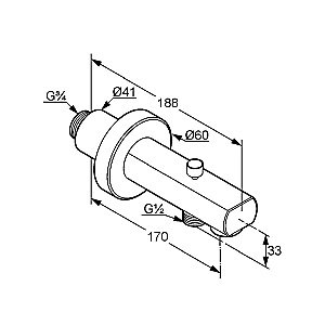 Душевая система Kludi Bozz 386310576 хром купить в интернет-магазине сантехники Sanbest