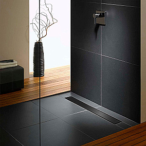 Душевой лоток Azario Klasik 75 AZ-CH 750/50 KC черный купить в интернет-магазине Sanbest