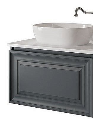 Тумба с накладной раковиной Caprigo Ponza 81-90 для ванной в интернет-магазине Sanbest