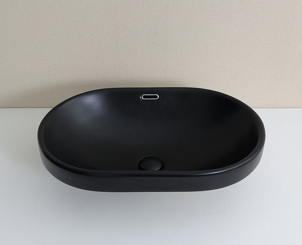Раковина Gid Integrado 61 Bm1004 72202 черная матовая купить в интернет-магазине Sanbest