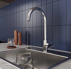 Смеситель для кухни Milardo Rora RORSBFJM05 хром купить в интернет-магазине сантехники Sanbest