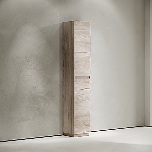 Пенал Sancos Libra Floor PLB35FEG дуб галифакс натуральный для ванной в интернет-магазине сантехники Sanbest