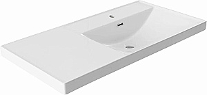 Тумба с раковиной Aquanet Nova Lite 2.0 100 346347+347437 дуб рустикальный, правосторонняя для ванной в интернет-магазине Sanbest