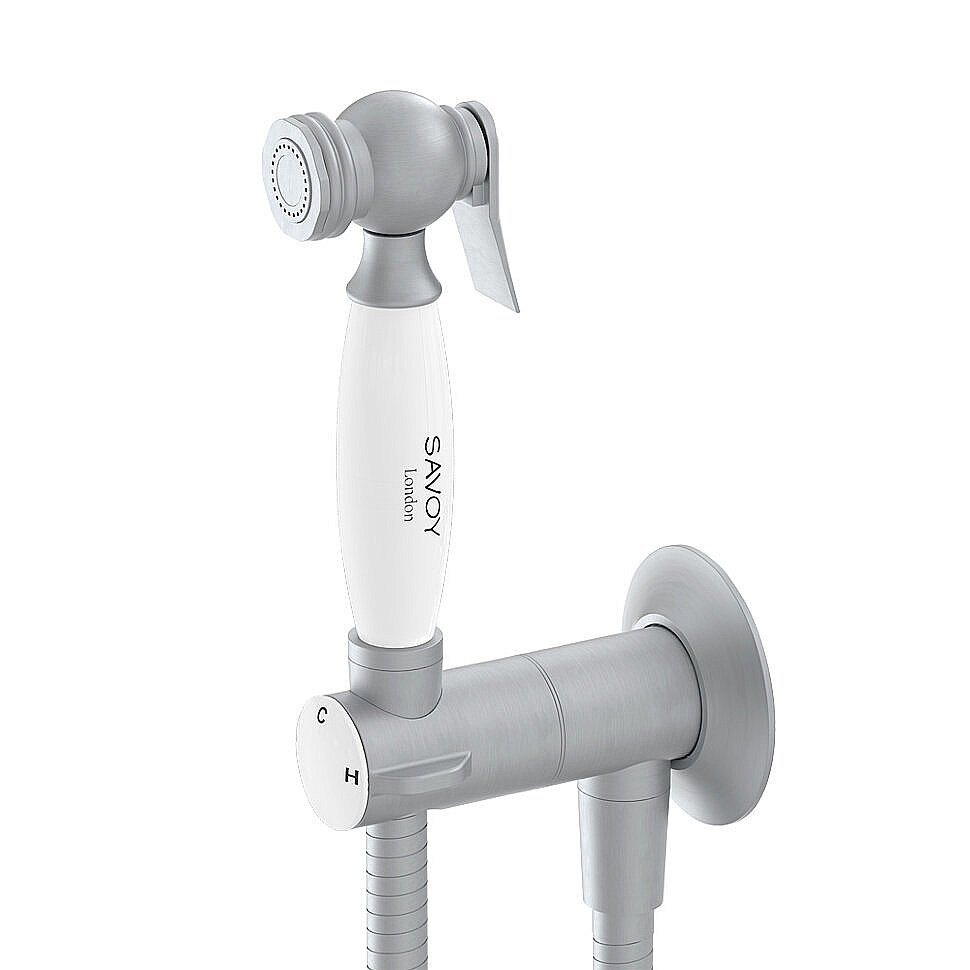 Гигиенический душ Savoy SV63 BNKL никель брашированный купить в интернет-магазине сантехники Sanbest