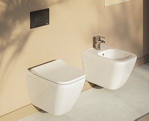 Унитаз Vitra INTEGRA SQUARE 7082B003-0075 безободковый, белый купить в интернет-магазине Sanbest