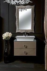 Тумба с раковиной Armadi Art Neoart 80 со столешницей капучино для ванной в интернет-магазине Sanbest