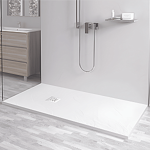 Душевой поддон RGW Stone Tray-W 14152810-01-11ST 80х100 белый купить в интернет-магазине Sanbest